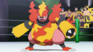 Magmar Pokemon Battle Stance Wallpaper