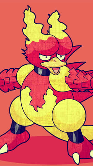 Magmar Pokemon Illustration Wallpaper