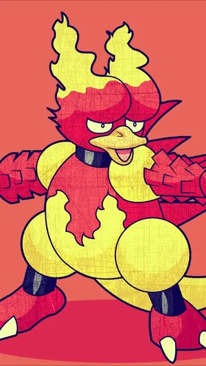 Magmar Pokemon Illustration Wallpaper
