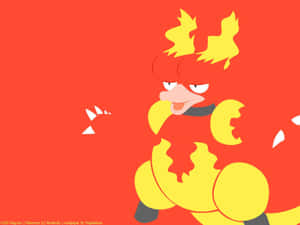 Magmar Pokemon Vector Art Wallpaper