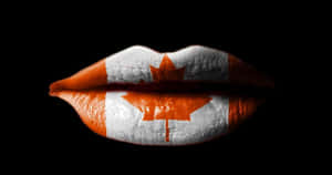 Magnanimous Lip Art Wallpaper