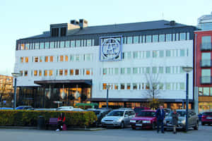 Magnentus Building Norrkoping Wallpaper