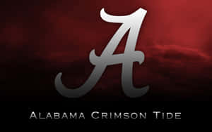 Magnificent Alabama Football Crimson Tide Graphic Art Wallpaper