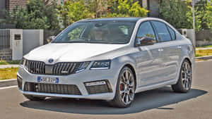 Magnificent And Stylish Skoda Octavia Wallpaper