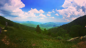 Magnificent Blue Ridge Mountains Wallpaper