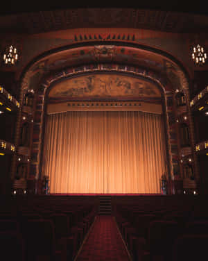 Magnificent Florida Theater Concert Hall Wallpaper