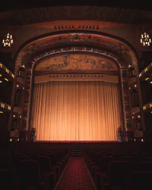 Magnificent Florida Theater Concert Hall Wallpaper