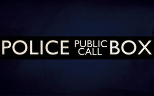 Magnificent Hd Image Of Doctor Who's Iconic Police Box. Wallpaper