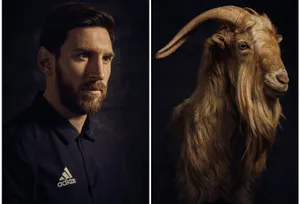 Magnificent Messi - The G.o.a.t Of Football Wallpaper