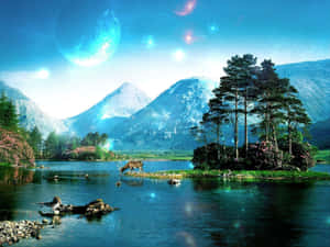 Magnificent Paradise Scenery Wallpaper