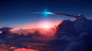 Magnificent Shooting Comet Wallpaper