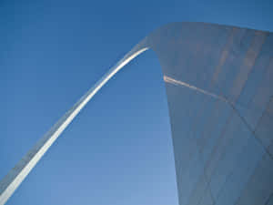 Magnificent View Of The Gateway Arch Wallpaper