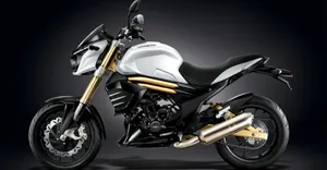 Mahindra Mojo Motorcycle Studio Shot Wallpaper