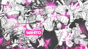 Mahito Anime Character Collage Wallpaper