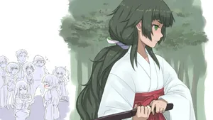 Maho Hiyajo - Genius Scientist And Lovable Lab Member Wallpaper