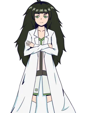 Maho Hiyajo Striking A Confident Pose Wallpaper