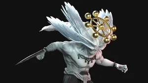 Mahoraga Mythical Creature Artwork Wallpaper