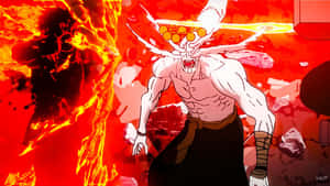 Mahoraga Unleashing Fury Wallpaper