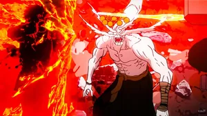 Mahoraga Unleashing Fury Wallpaper