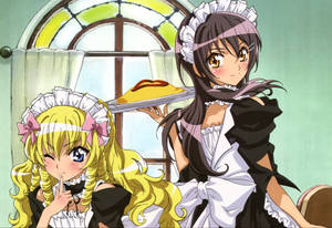 Maid Sama Misaki And Aoi Wallpaper