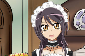 Maid Sama Misaki Bright Eyes Wallpaper