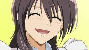 Maid Sama Misaki Laughing Wallpaper