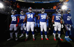 Main Lineup New York Giants Wallpaper