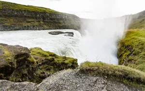 Main Street In An Idyllic American Town Wallpaper