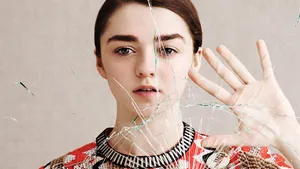 Maisie Williams Stunning Portrait Wallpaper
