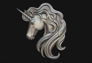 Majestic 3d Unicorn In A Magical Atmosphere Wallpaper