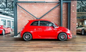 Majestic Abarth 695 Tributo Ferrari Flaunting Its Unique Design Wallpaper