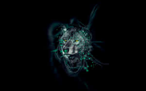 Majestic Alpha Wolf Standing Proudly In The Wilderness Wallpaper