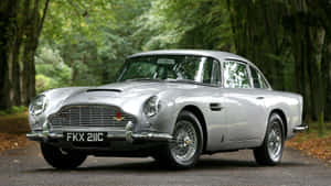 Majestic Aston Martin Db5 In All Its Glory Wallpaper