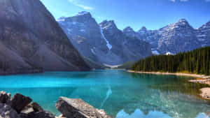 Majestic Beauty Of Banff National Park Wallpaper