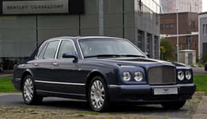 Majestic Bentley Arnage In Stunning Scenery Wallpaper