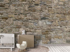 Majestic Brown Stone Formation Wallpaper