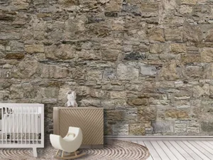 Majestic Brown Stone Formation Wallpaper