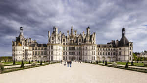 Majestic Chateau De Chambord, Masterpiece Of The French Renaissance Wallpaper