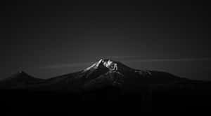 Majestic Dark Mountainscape Wallpaper