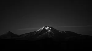 Majestic Dark Mountainscape Wallpaper