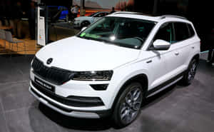 Majestic Drives With Skoda Karoq Wallpaper