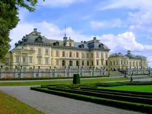 Majestic Drottningholm Palace In Stockholm, Sweden Wallpaper