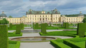 Majestic Drottningholm Palace In Stockholm, Sweden Wallpaper