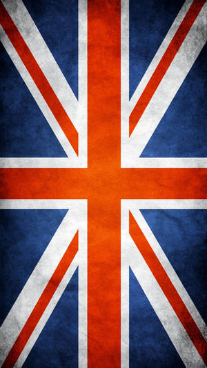 Majestic Faded United Kingdom Flag Wallpaper