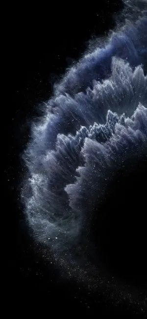 Majestic Galaxy Waves Wallpaper