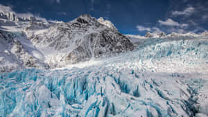 Majestic_ Glacier_and_ Mountain_ Range Wallpaper