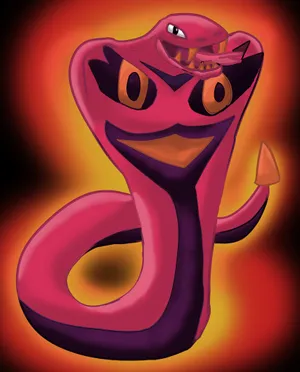 Majestic Glow Of Arbok Ready For Battle Wallpaper