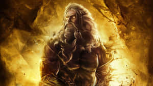 Majestic_ Greek_ God_ Zeus_ Artwork Wallpaper