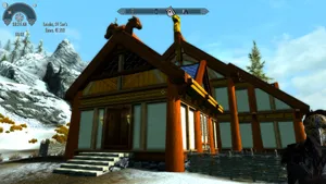 Majestic Heljarchen Hall At Twilight Wallpaper