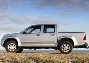 Majestic Isuzu Rodeo Amidst Nature Wallpaper